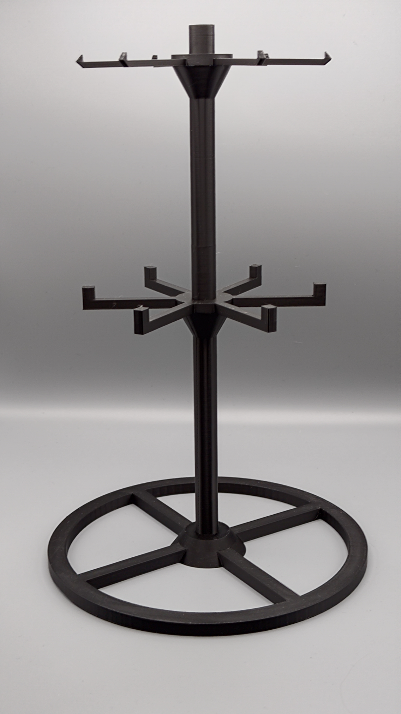 Spinning Keychain Display Wider Base.