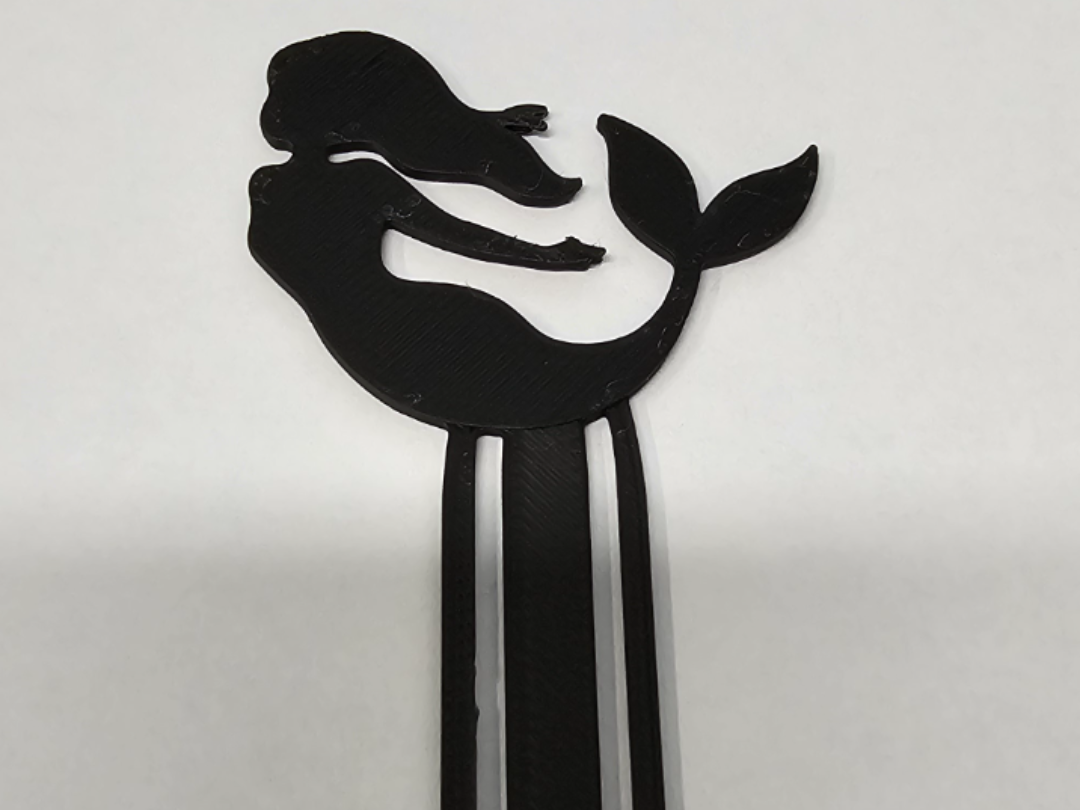 Simple Mermaid Bookmark - Commercial Use