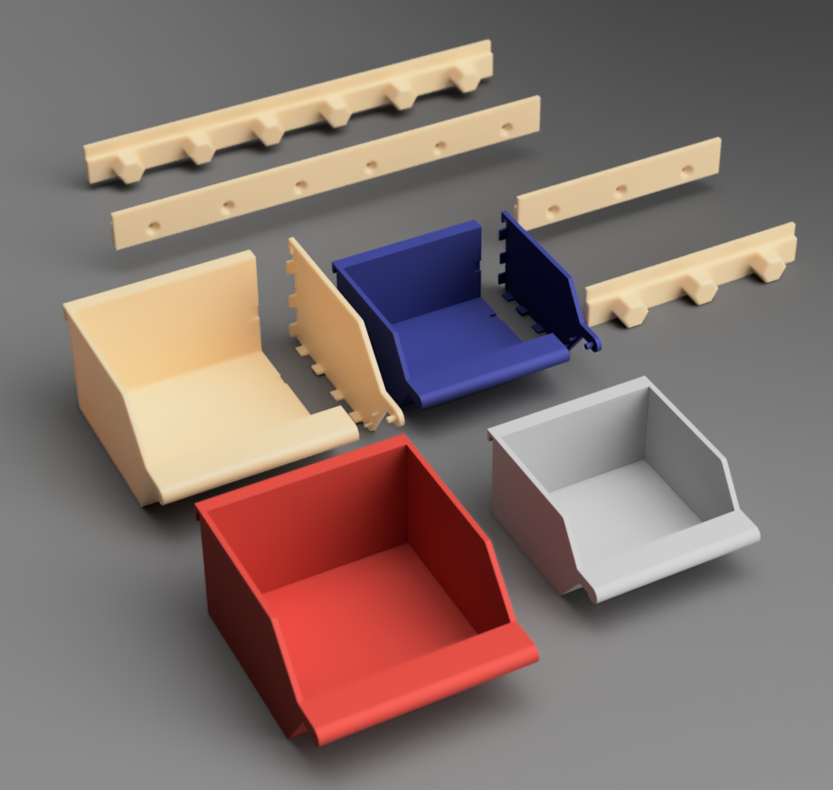Hanging Storage Bins