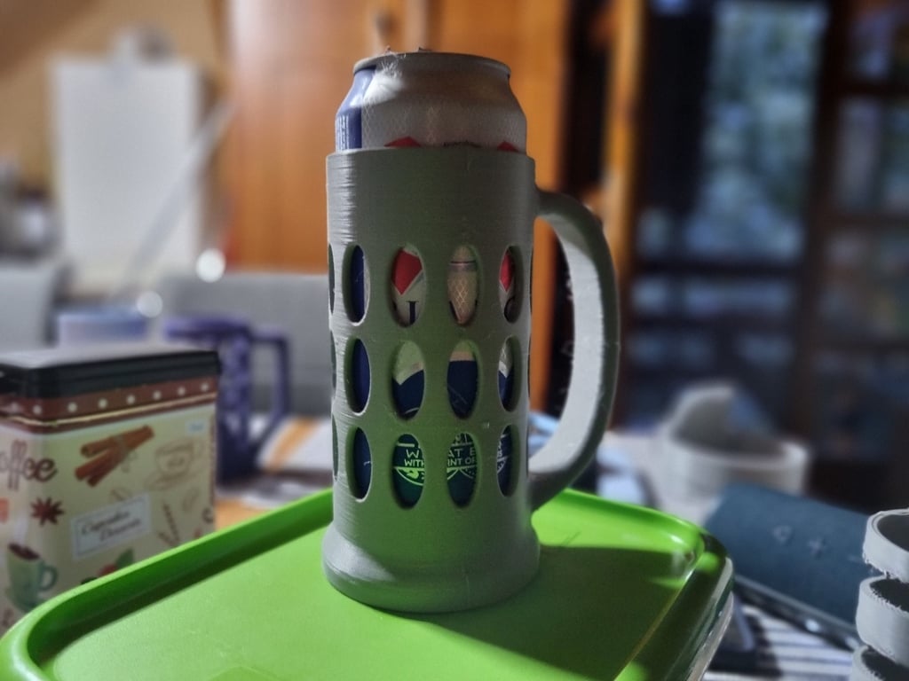 Beer Mug for 500ml Cans - Oval