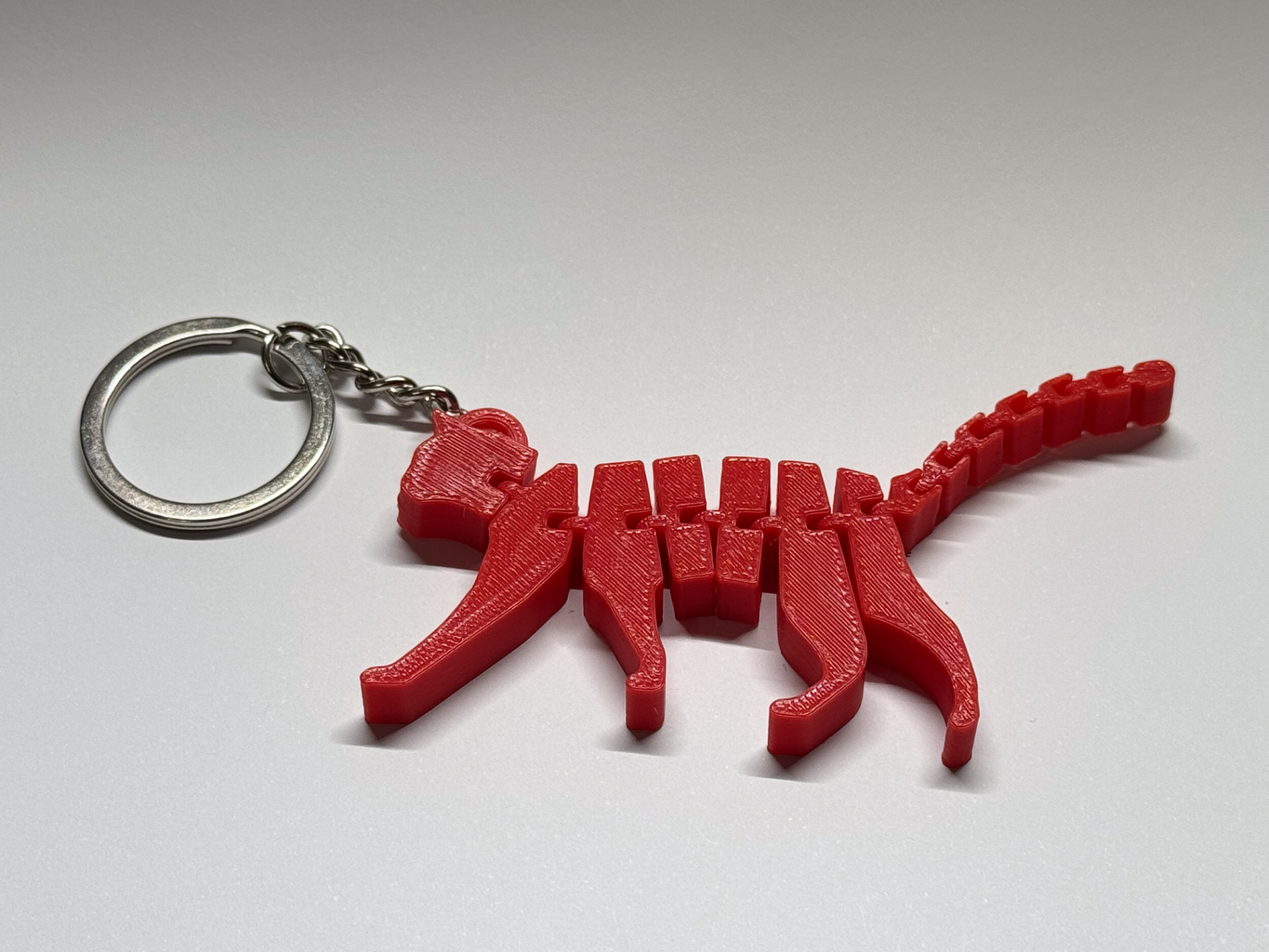 Flexi cat - keychain