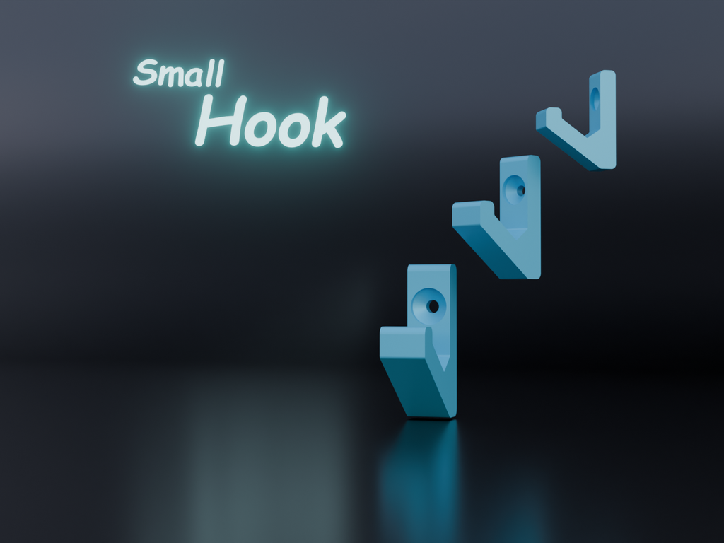 Small Hook – Simple Wall Mount Hanger