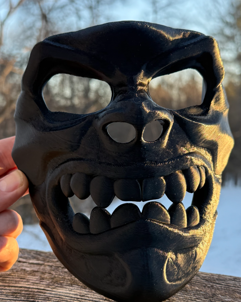 Oni style mask
