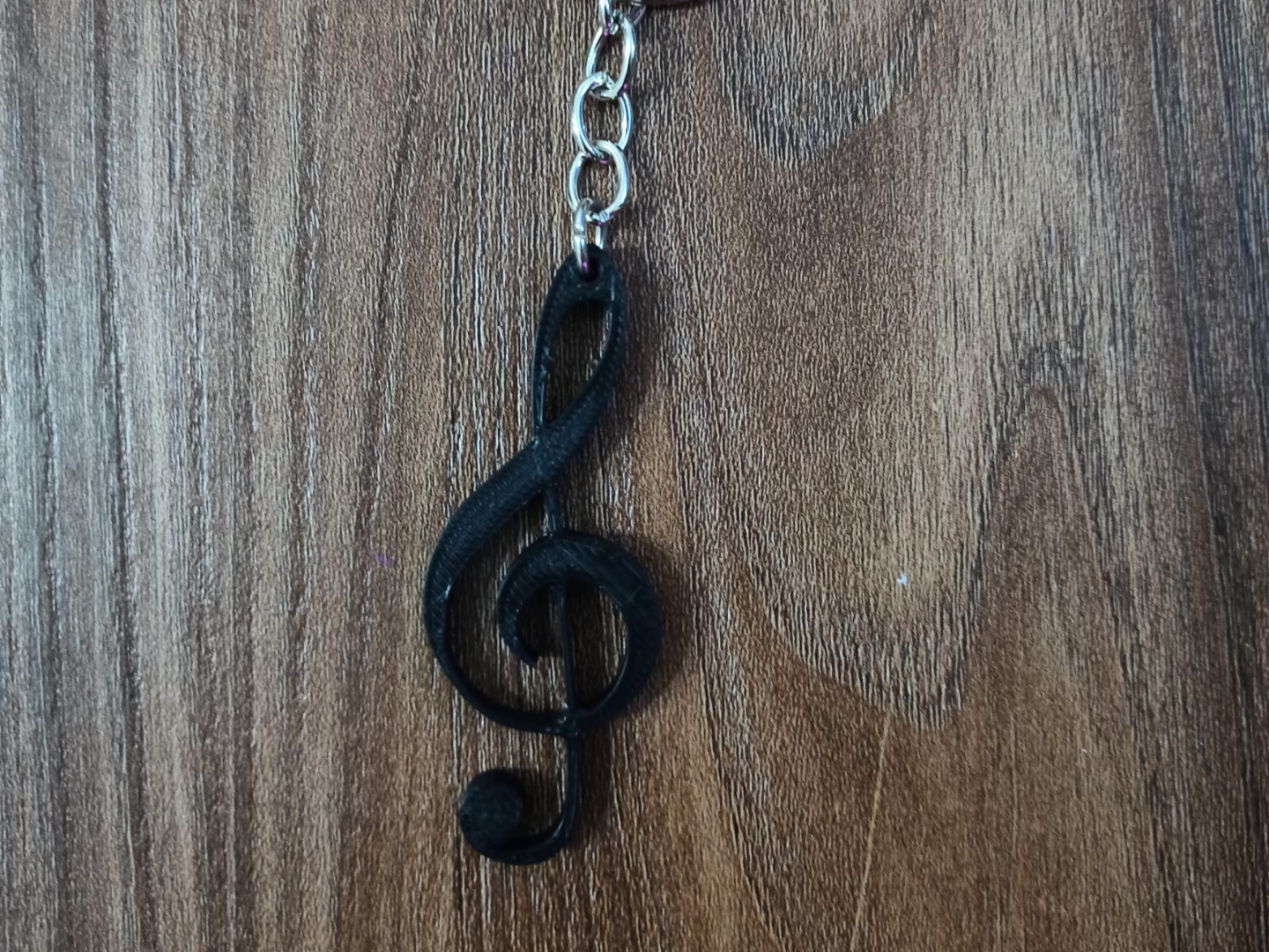 TREBLE CLEF KEYCHAIN - CHIAVE DI VIOLINO