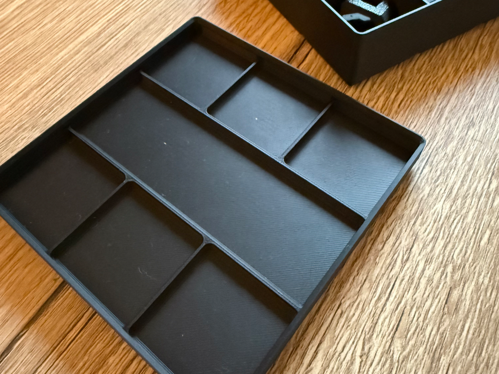 Gridfinity parts tray 3x3 1.5u