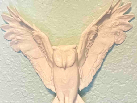 The Garden Guardian Owl