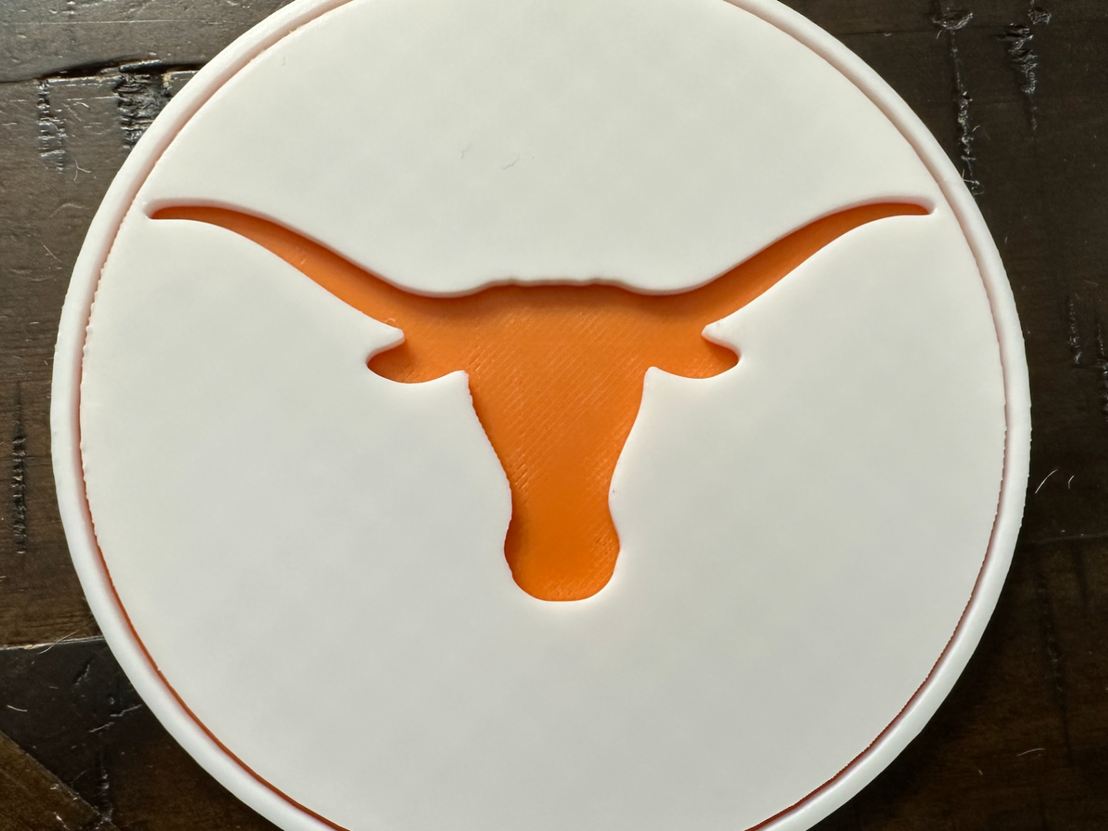 Longhorns Logo Coaster