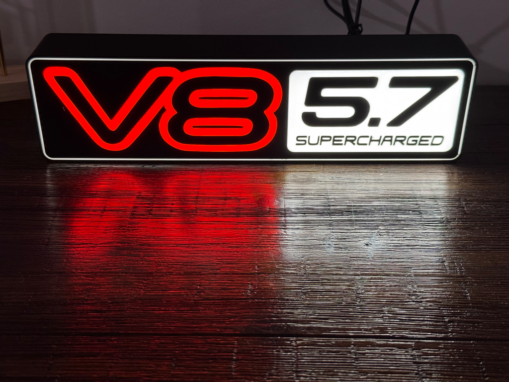 Holden Commodore: V8 5.7L Supercharged Logo Badge