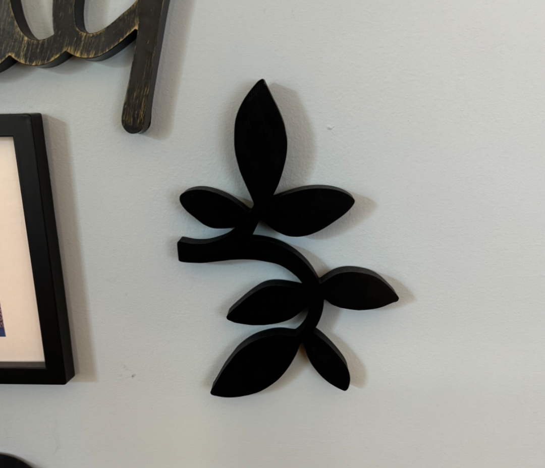 Family Photo Frame Wall Decor - Leaves