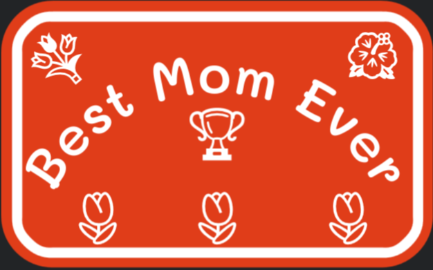 Best Mom Ever Card - Credit Card Sized Gift