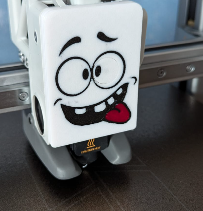 A1 Faceplate Goofy Guy with Tongue Remix