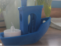 Tealight benchy