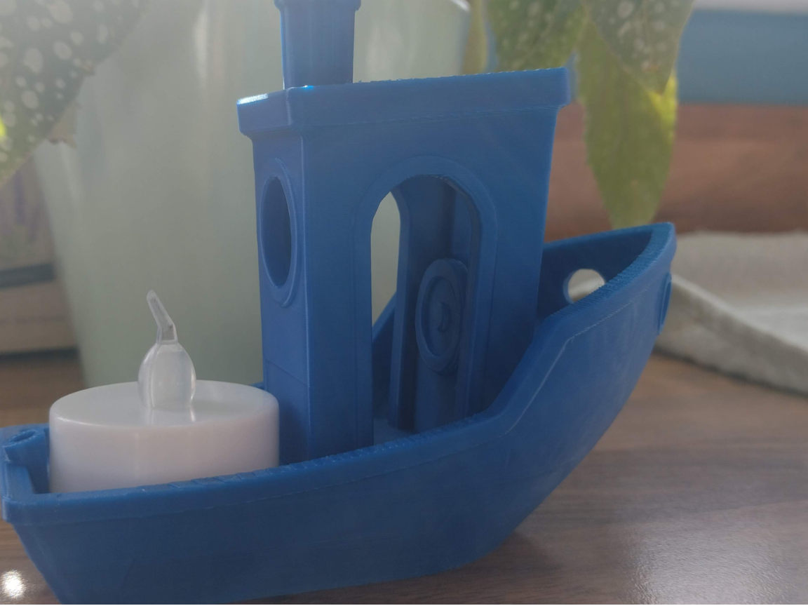 Tealight benchy