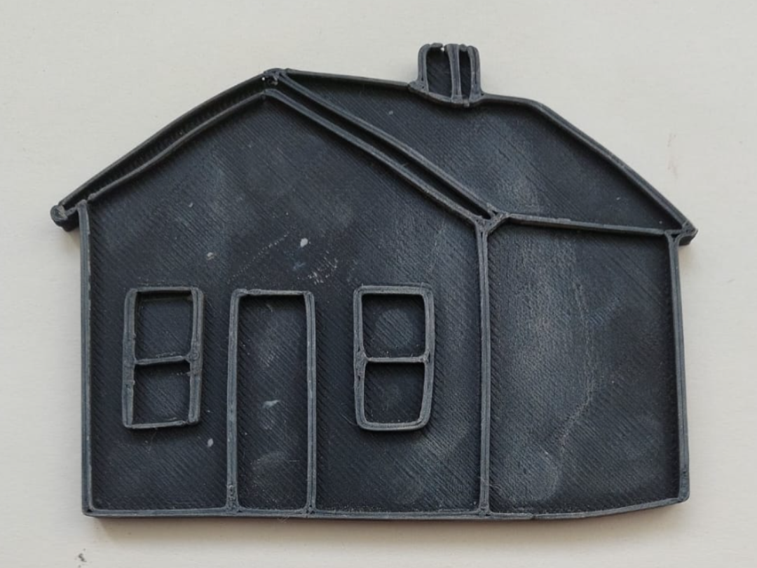 House pottery stamp ceramic