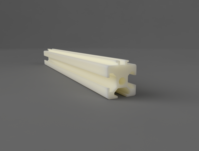 Snap-in Support for 20x20mm MakerBeam/OpenBeam/Aluminium Extrusion