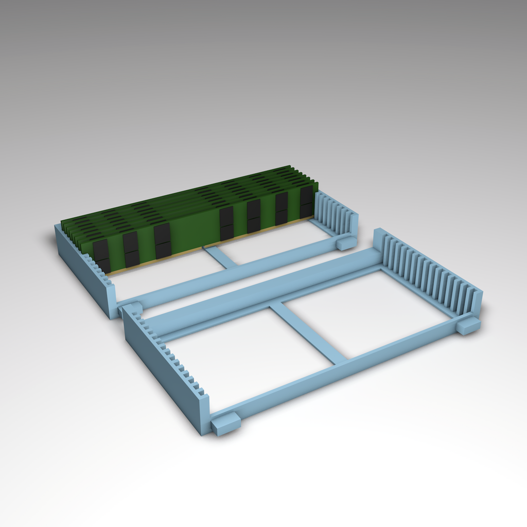 DIMM/RAM Stick Holders Multi-Locking