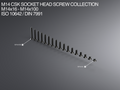 M14 CSK Socket Head Screw Collection M14x16-x100