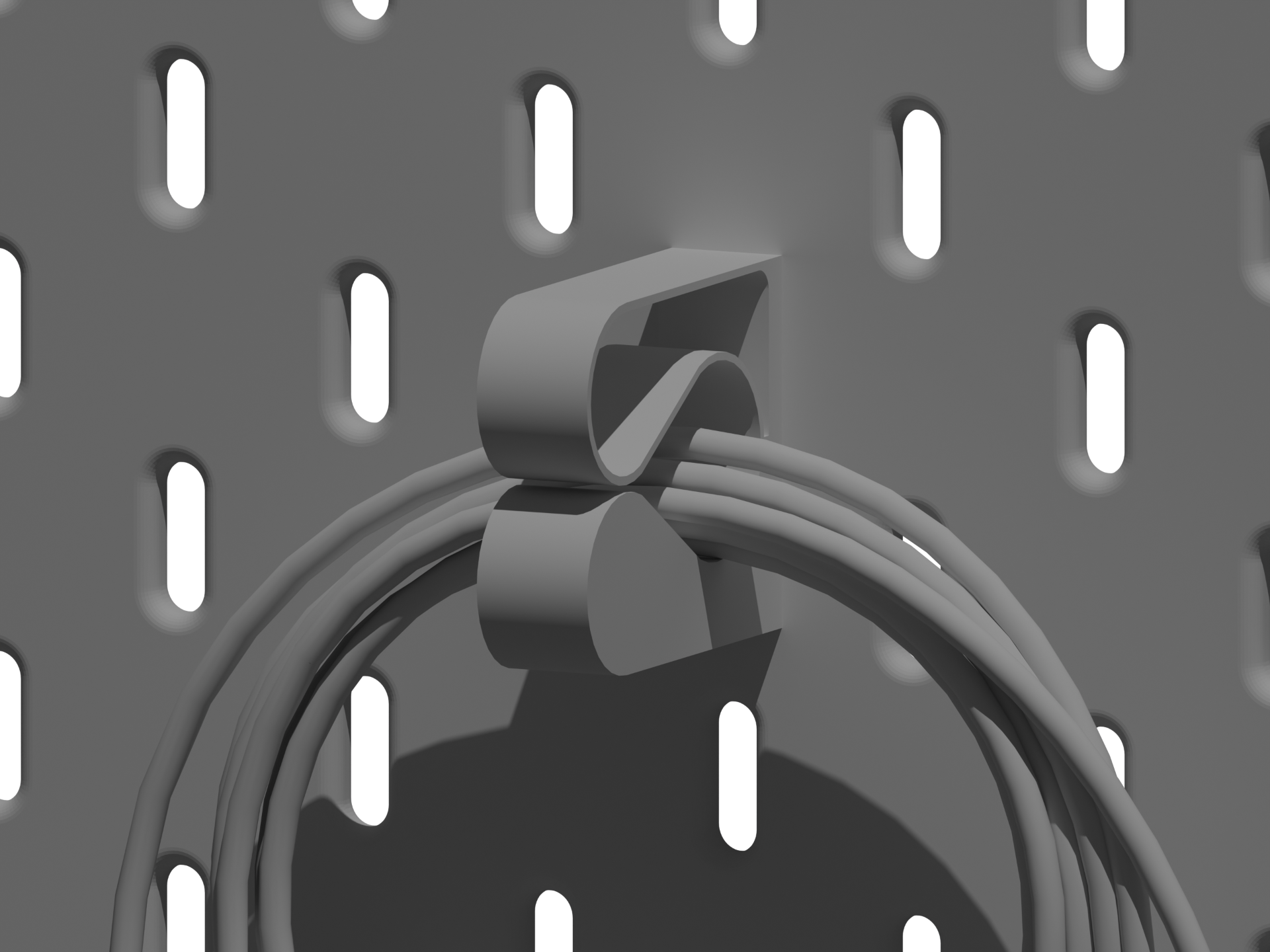 Cable Holder IKEA Skadis