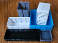Gridfinity Magnetic Vase Bins Single Parts