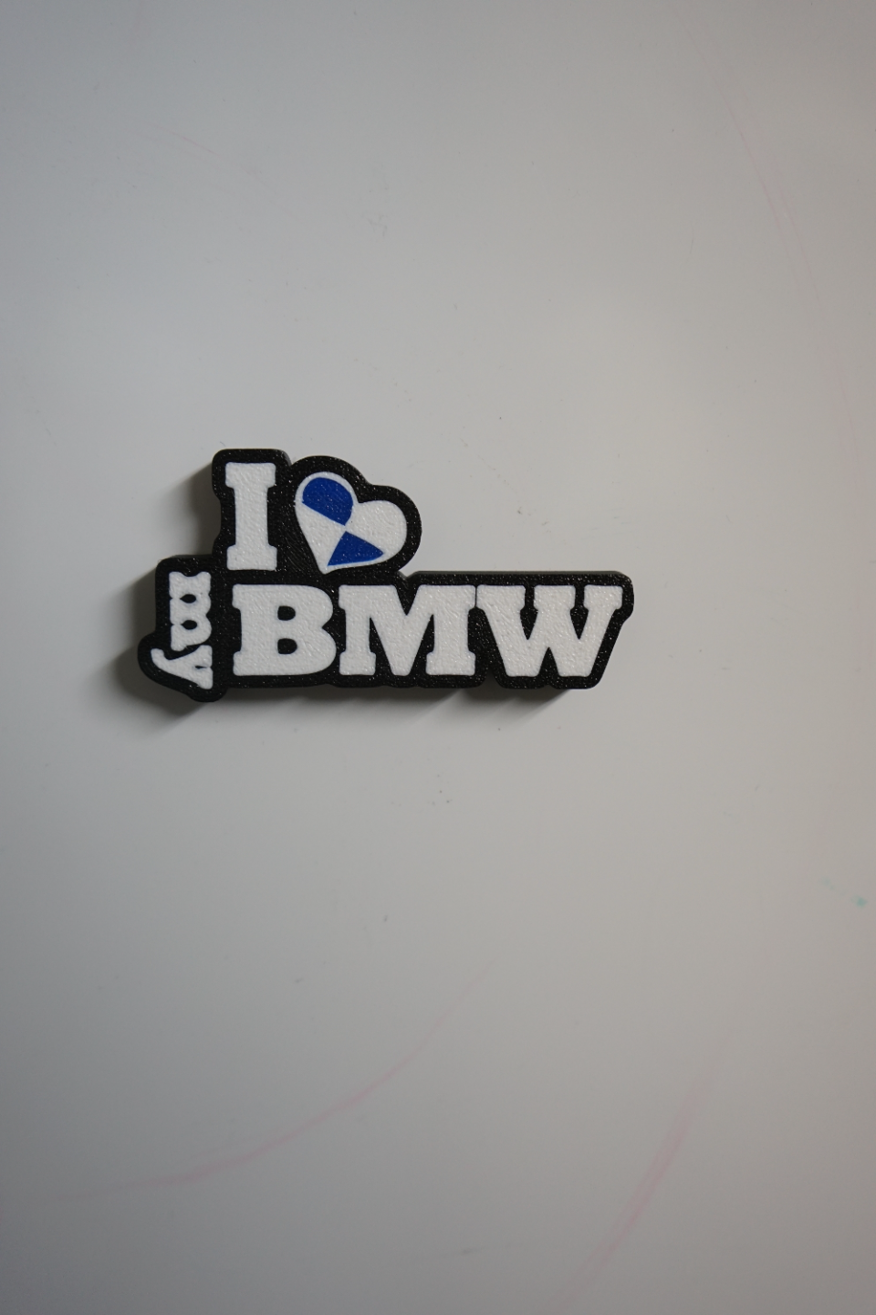 I Love my BMW Magnet