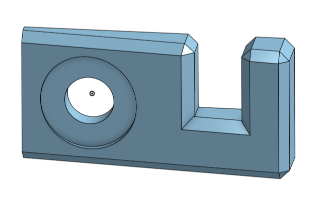 Microphone hook for 19 inch rack