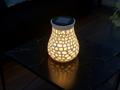 Solar Voronoi Glow Vessel