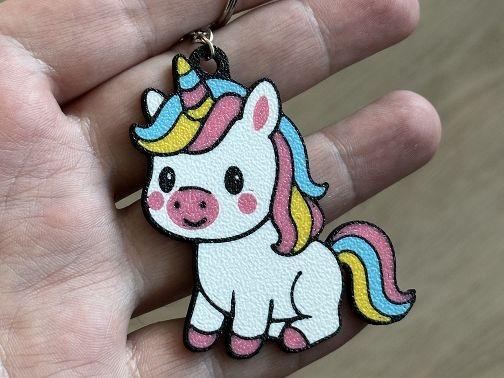 Keychain unicorn