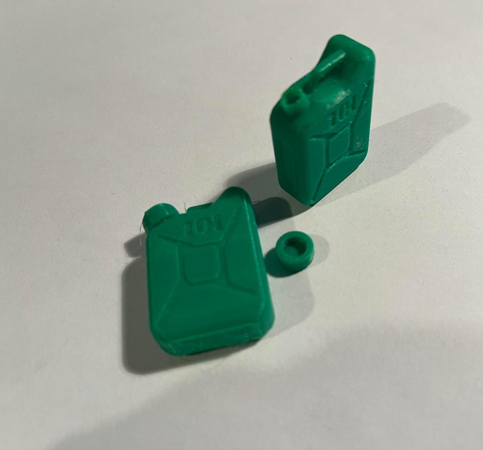 Canister, barrell 1:12 for RC car, car