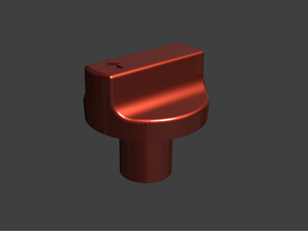 Oven Timer Fan Knob