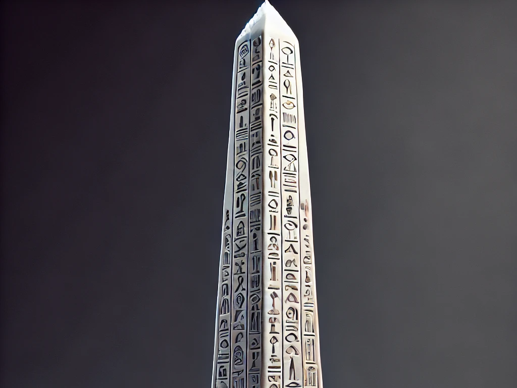 Obelisk statue egyptian