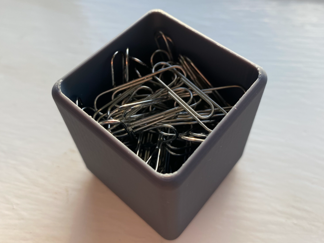 1x1 Gridfinity paperclip bin
