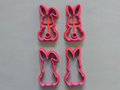 Easter Cutter Cookie Stamp Playdoh Clay Bunny Gift