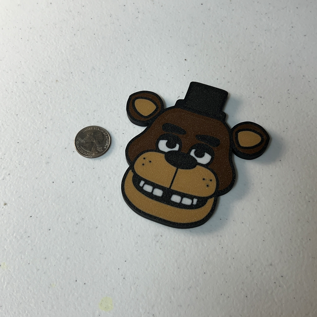 Freddy Fazbear Coaster/2D Decoration. Fnaf