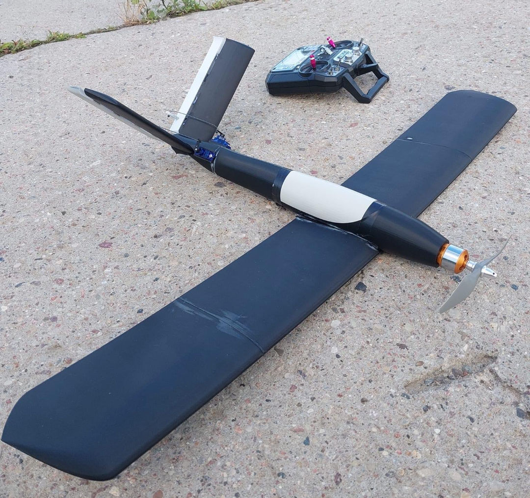 RC Airplane ( V tail lightning)