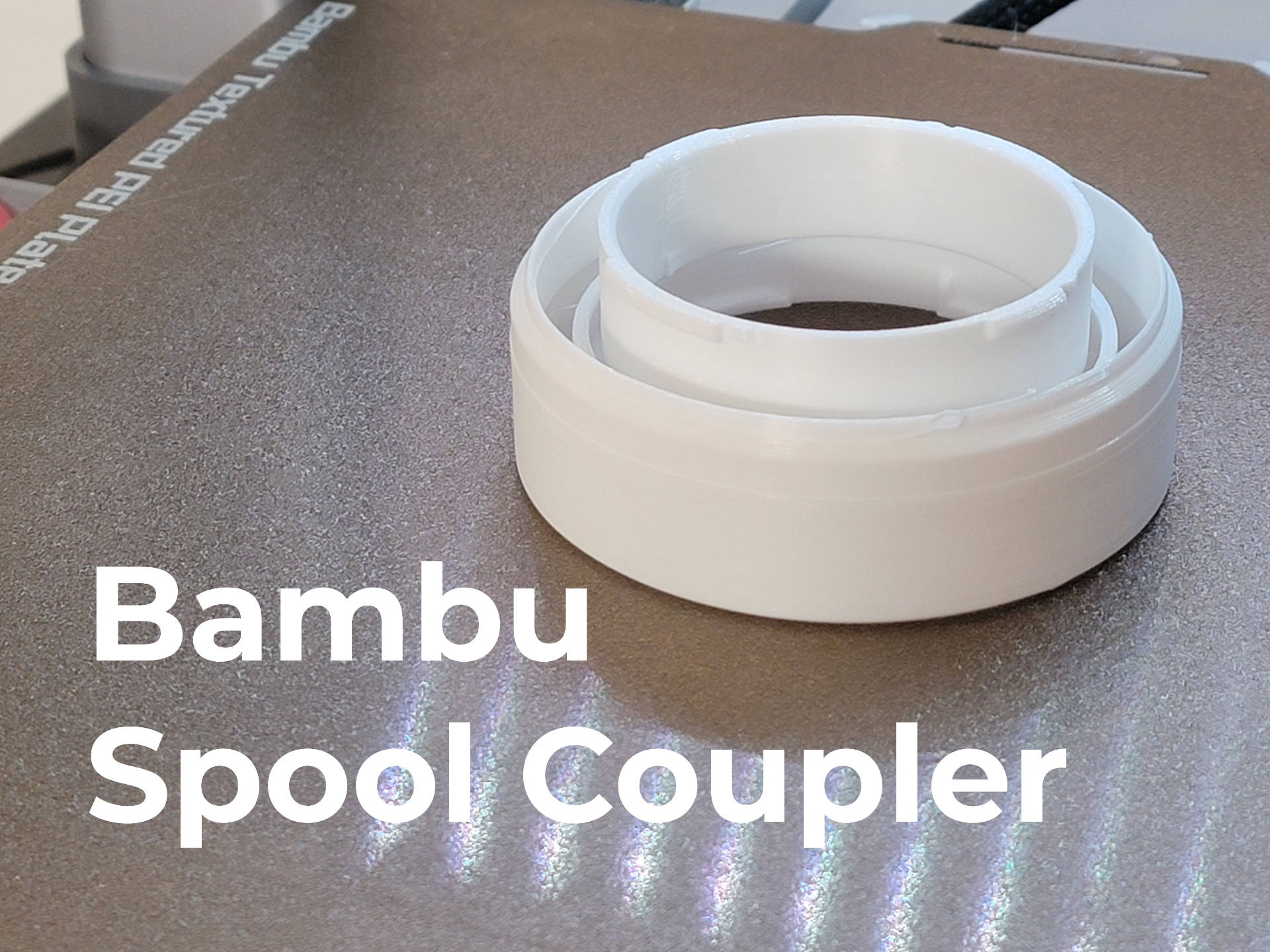 Bambu Spool Coupler / Extender