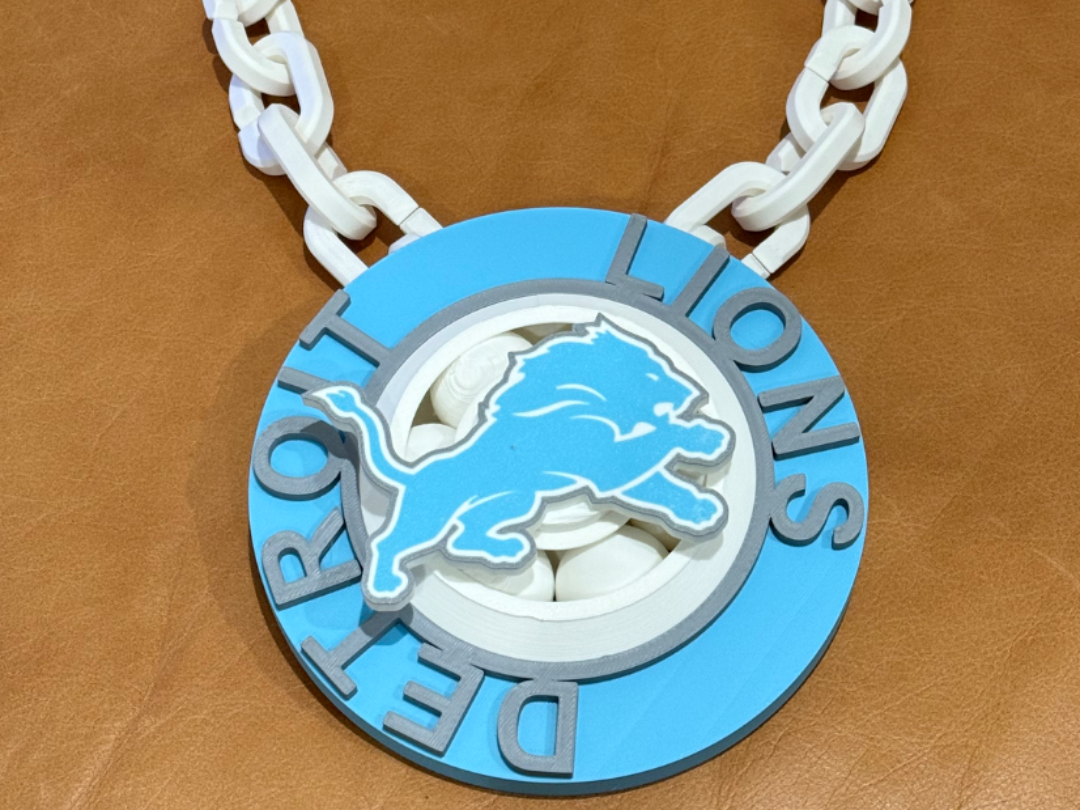 Detroit Lions Spinner Chain