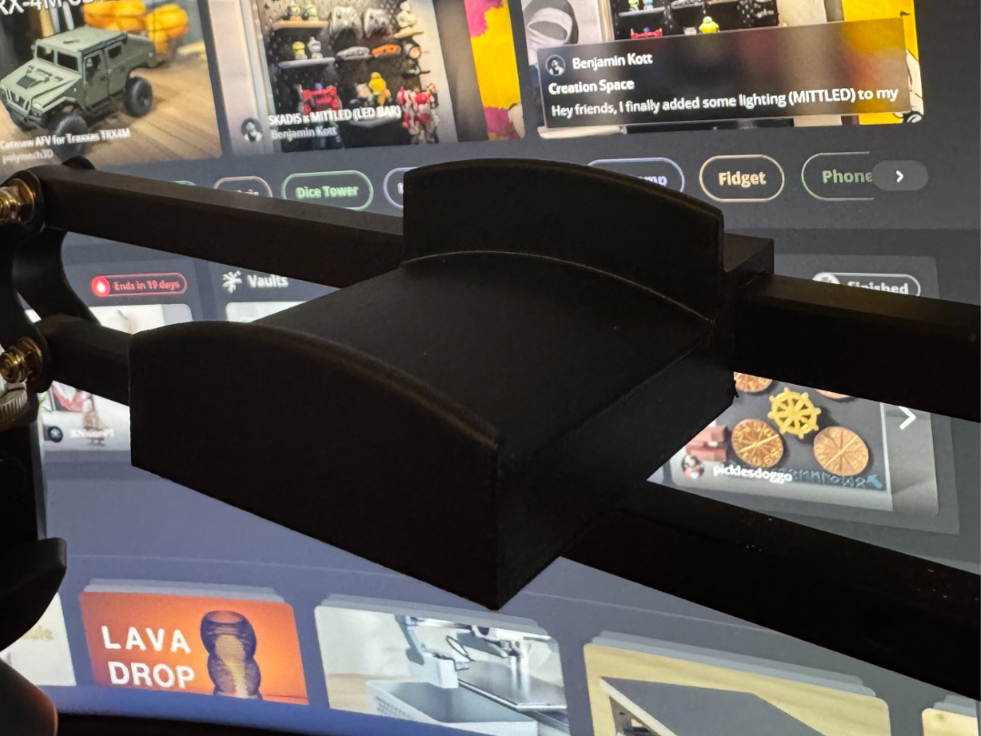 Mic Arm Headphone Stand/Holder