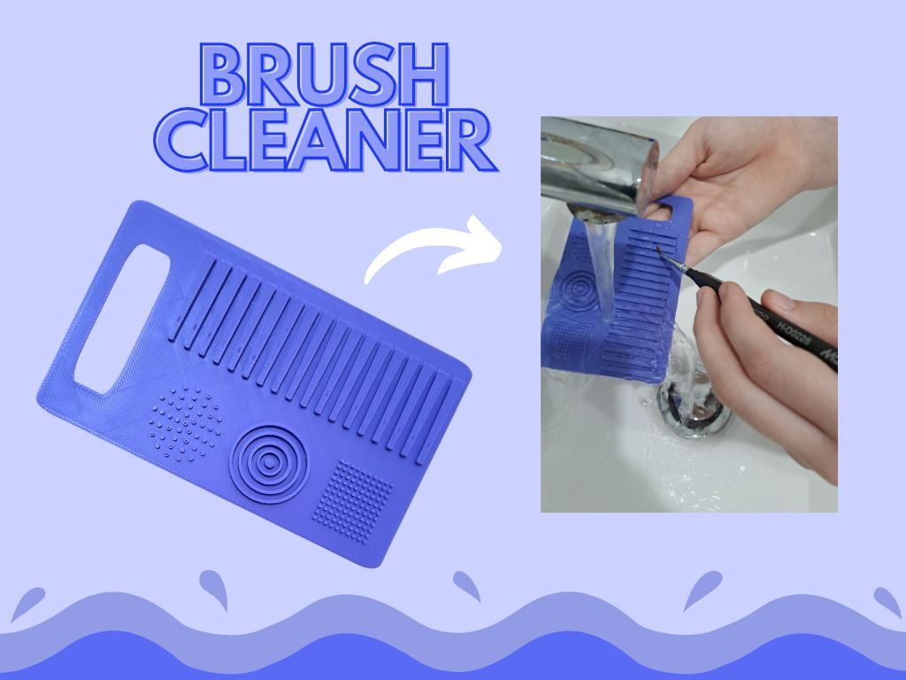 Makeup or Paint Brush Cleaner