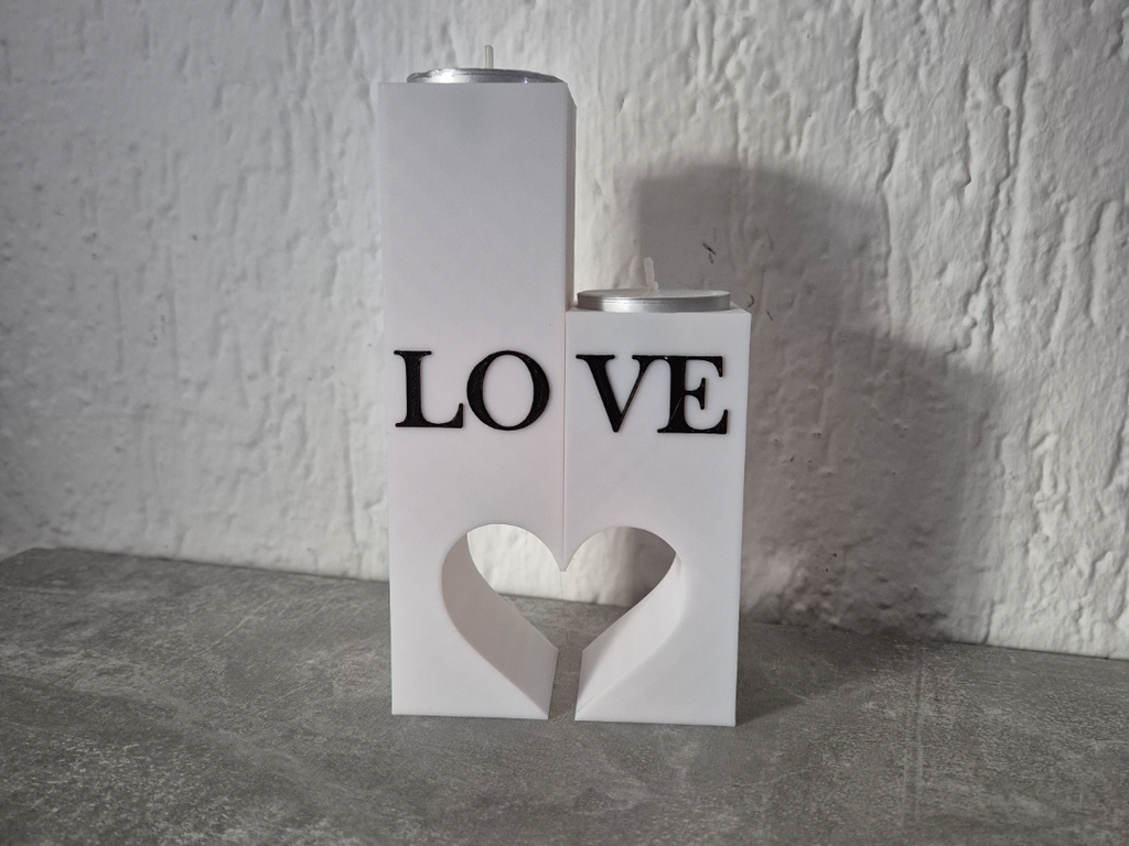 tea light love holder