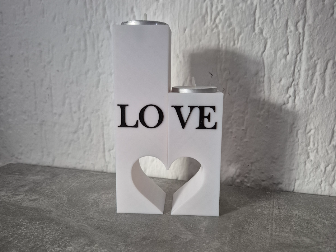 tea light love holder