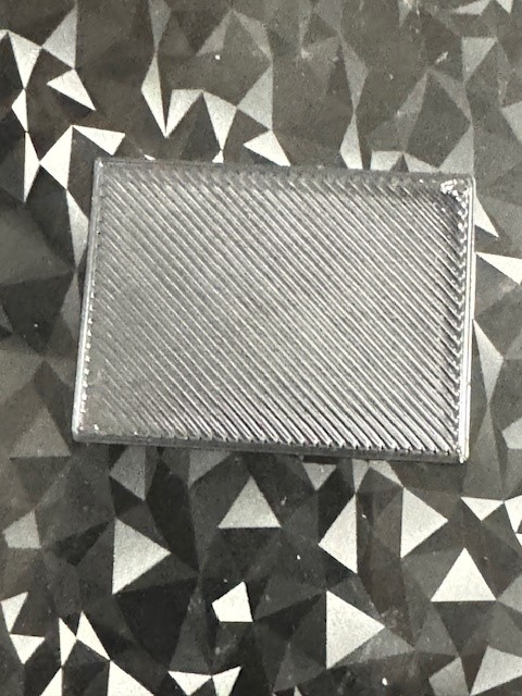 First Layer Test 3" x 3" Bambu Lab Flow Rate Volumetric Speed Test Calibration X1c X1 P1P P1S