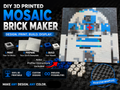 Custom Brick Mosaic Maker - Baseplate + Bricks