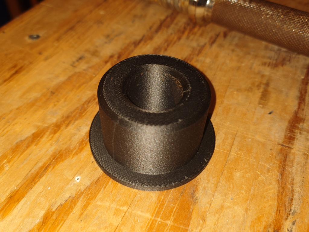 Customizable Olympic Plate Barbell Adapter