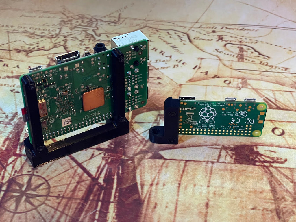 Pi and Pi Zero Vertical screw mount