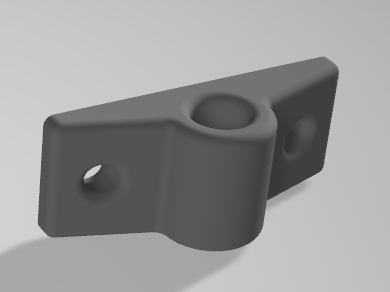 Mounting bracket for 5.2mm rod