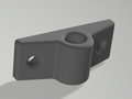 Mounting bracket for 5.2mm rod