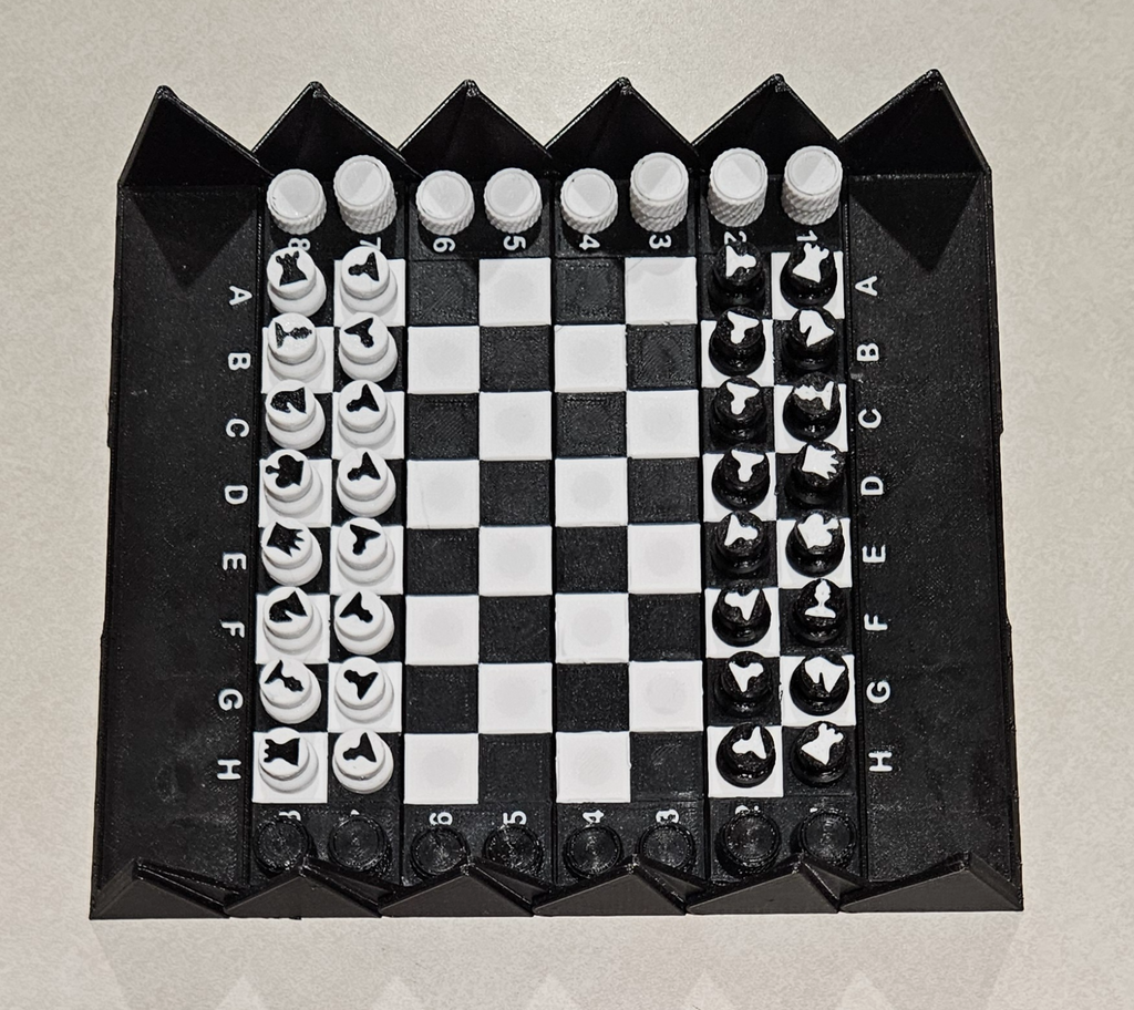 Roll-up Chess/Checker - magnetic