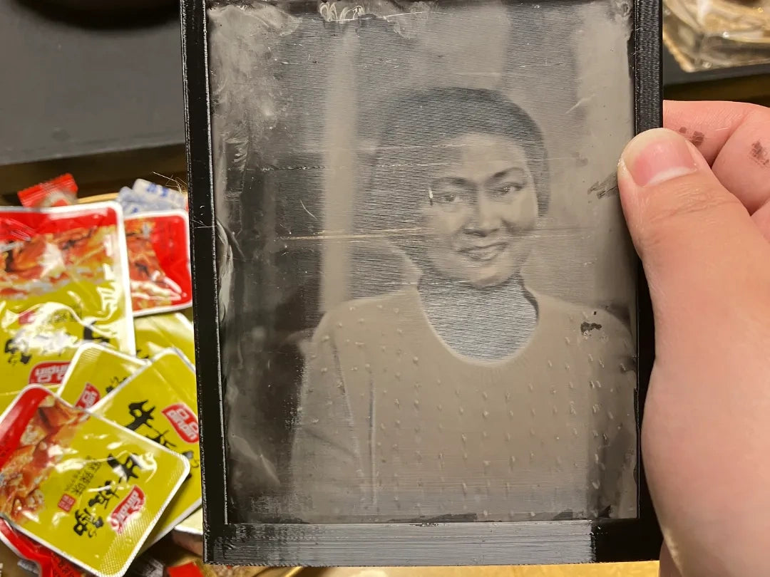 4x5底片湿版竖版相框（适用于底片厚度2mm及以下）