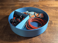 Divided Circular Desk Tray