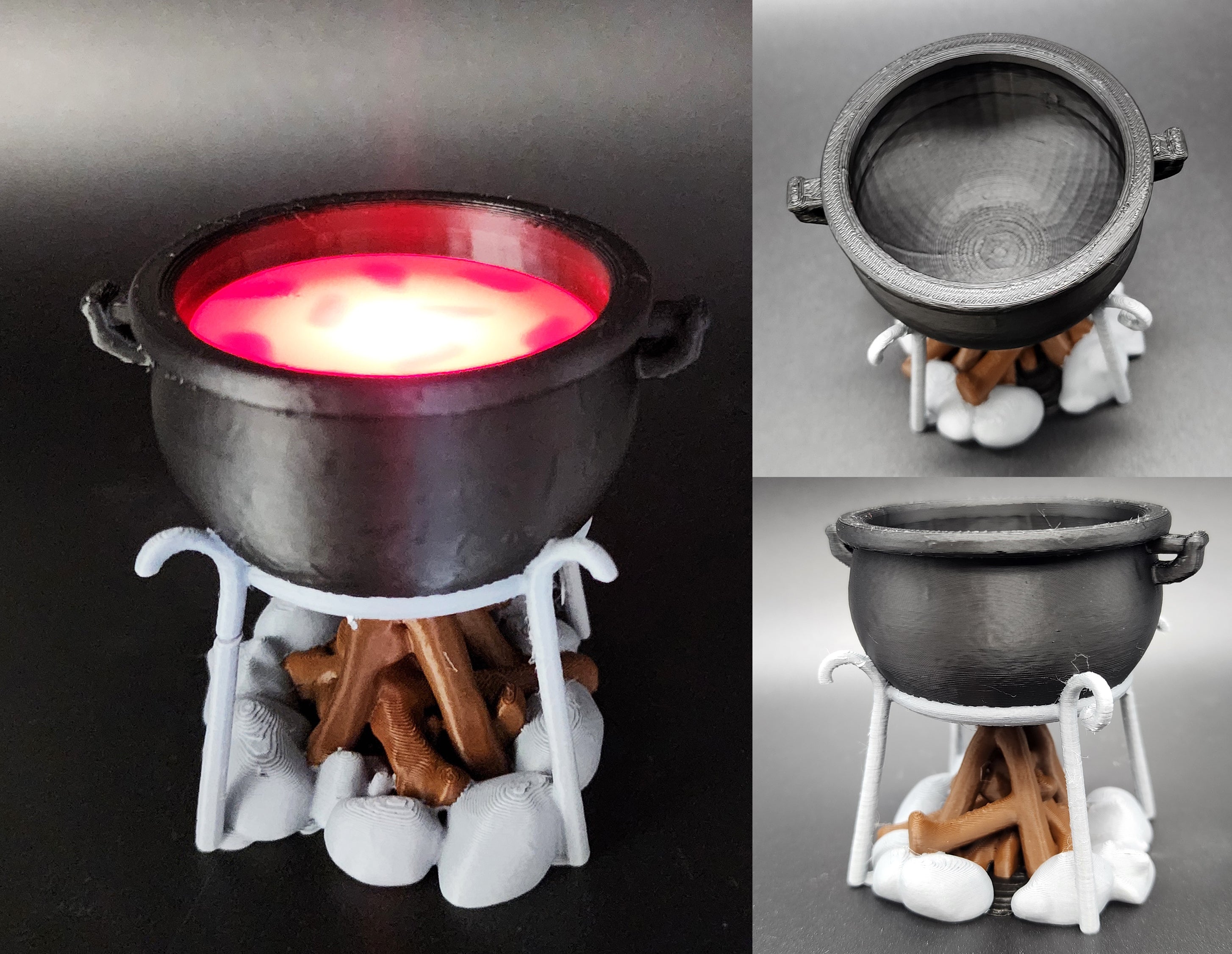 Cursed Cauldron Tealight Holder AMS